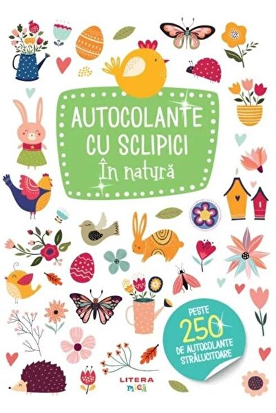Editura Litera Autocolante cu sclipici. In natura