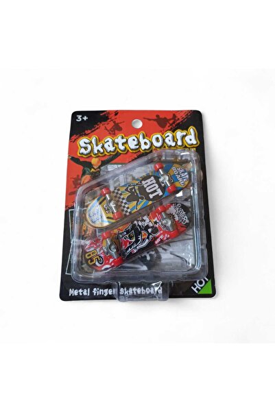 Hureggo metal finger skateboard seti - metal parmak kaykayı 2'li paket