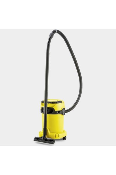 Karcher Aspirator umed și uscat WD 3 V-17/4/20, 1000 W, recipient de 17 L, furtun de 2 m, Galben/Negru
