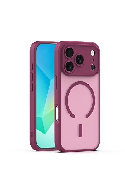 TFO Θήκη iPhone 17 Pro Max 6.9, Συμβατή με MagSafe, Κερασί