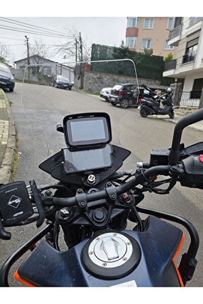 MOTOCAM KTM 250 Adv Ön Cam 2020-2024 Model 57cm Şeffaf Renkli 3mm APARATSIZDIR
