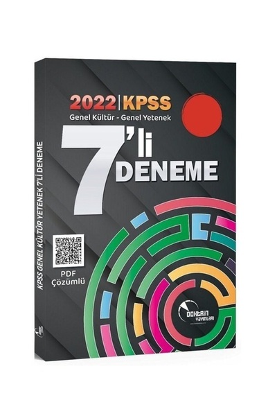 Doktrin Yayınları SÜPER FİYAT - Doktrin KPSS Genel Yetenek Genel Kültür 7 Den...