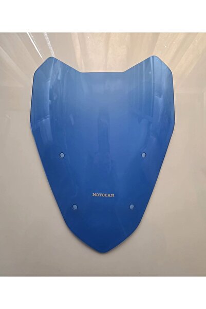 MOTOCAM Küba Chia 125 Ön Cam 2023-2026 Model 40cm Mavi Renkli SPORTİF
