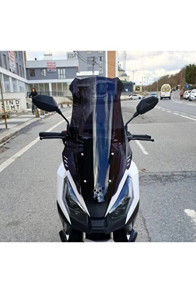 MOTOCAM RKS Veloce Ön Cam 2023-2026 Model 65cm Şeffaf Renkli 4mm ORTA BOYLU