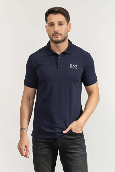 EA7 Erkek Polo Yaka T-Shirt Çok Renkli