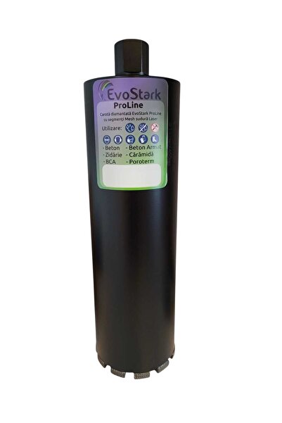 EvoStark Carota Diamantata ProLine cu segmenti Premium Mesh Ø52x450mm