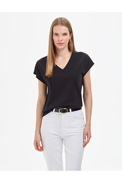 Pierre Cardin Μαύρο Μπλουζάκι Βασικής Εφαρμογής 50325454-VR046