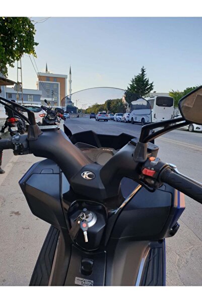 MOTOCAM Kymco Downtown 250i Ön Cam 2016-2026-2026 Model 61cm Füme Renkli 4mm ORİJİNAL BOYLU