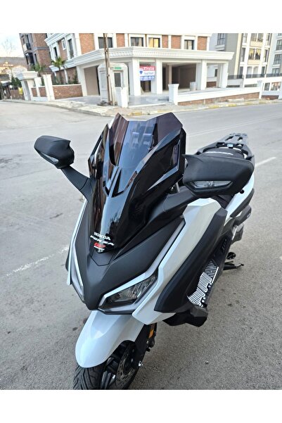 MOTOCAM Honda Forza 250 Ön Cam 2018-2020 Model 43cm Siyah Renkli 4mm