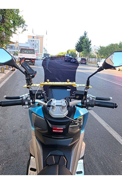 MOTOCAM Arora Beatrix 150 Ön Cam 2023-2026 Model 55cm Siyah Renkli 4mm KISA
