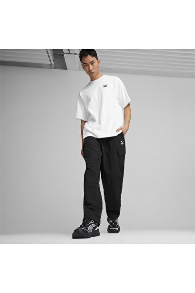 Puma Ανδρικό μαύρο παντελόνι Classics Cargo