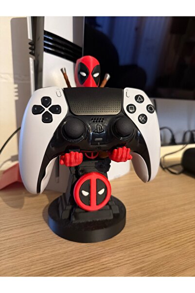 Chino Design RENKLİ Deadpool Oyun Konsol Stand/ Playstation PS5/ 4/3 Xbox Con...
