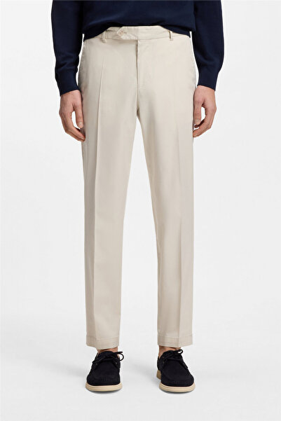 BOSS C Perin W Wg 261F Erkek Chino Pantolon Beyaz