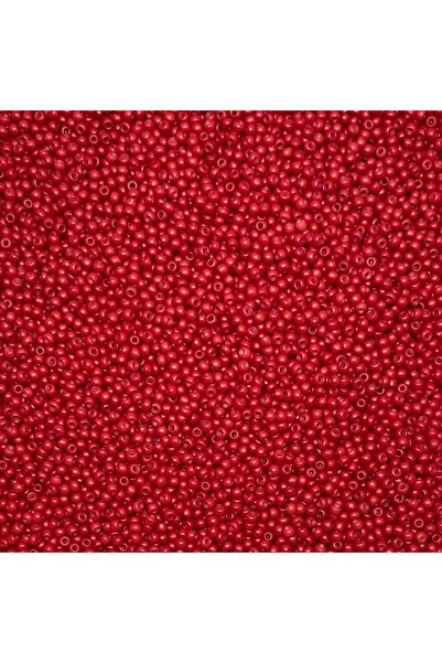 Bi hızlı 11/0 Cam Kum Boncuk Çekoslovakya Boncuğu 2 mm 40 gram Bordo