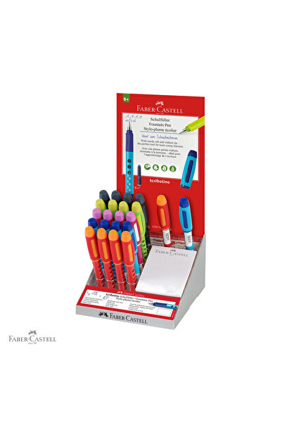 Faber Castell Set de 22 pixuri școlare Faber-Castell Scribolino, vârf de tip ...