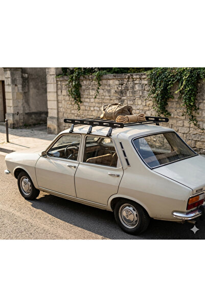 Yerli Renault Toros 1988-2000 Uyumlu 6 Oluklu Tavan Sepeti - Sedan Kasa