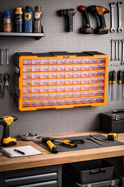 Alezy Super-Bag ASR-6015 Monoblok 70 Çekmeceli Organizer Seti