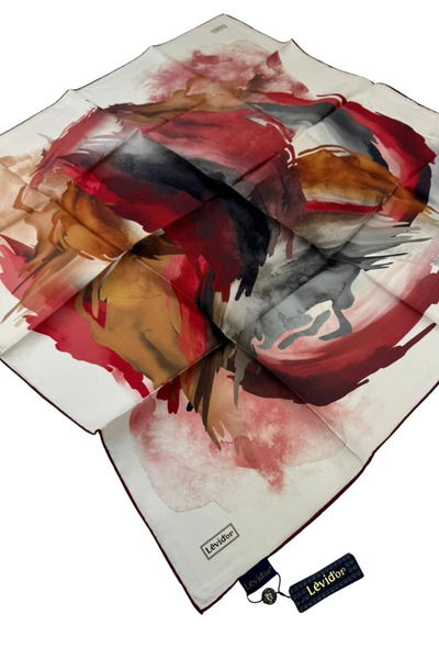 Levidor Μεταξωτό μαντήλι τουίλ LD1221