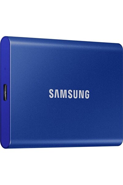 Samsung Portabil T7 1TB (albastru, USB-C 3.2 (10 Gbit/s), extern)