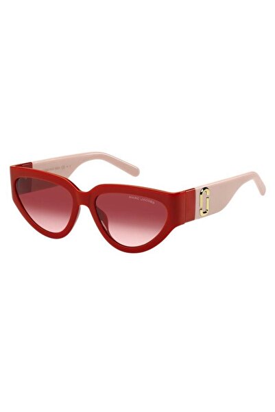 Marc Jacobs MJ645/S92YTX57 Kadın Güneş Gözlüğü Bordo Kemik Çerçeve Pembe Degr...