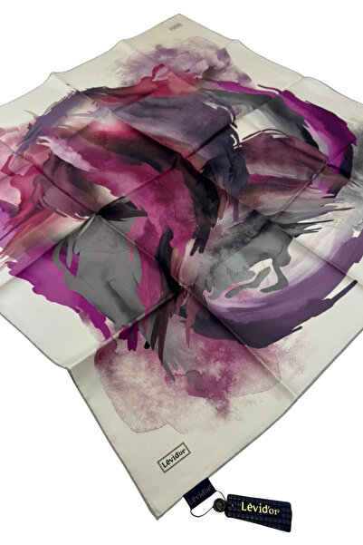 Levidor Μεταξωτό μαντήλι τουίλ LD1221