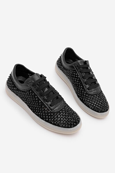 Marjin Γυναικεία αθλητικά παπούτσια με πέτρες και διχτυωτό ύφασμα, κομψά βραδ...