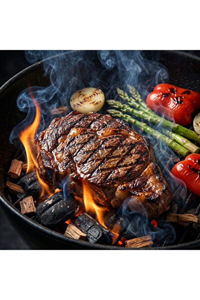 PALU Taşınabilir Kömürlü Mangal BBQ Tekerlekli Barbekü – Kapaklı Izgara, Havalandırma Sistemli, Bahçe Balkon Kamp Mangalı