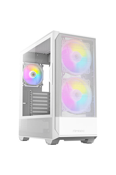 ANTEC NX416L ARGB 2x160mm + 1x120mm Fanlı Mesh ATX Type-C Beyaz Oyuncu Kasası