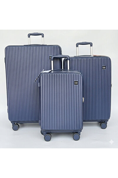 Flieger Luggage Premium Aluminium Frame Luggage Set 20/24/28 Inch with USB Ch...
