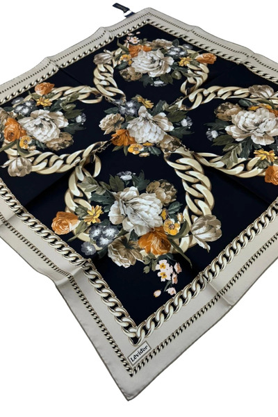 Levidor Μεταξωτό μαντήλι τουίλ LD1218