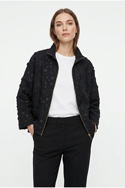 MARİNAS Keten Bomber Ceket