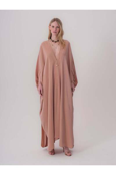 BAQA Manşet Detaylı Oversize Abaya