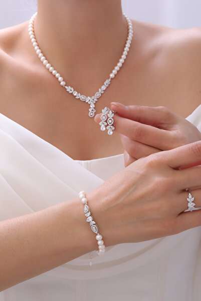 Gümüşbox DOĞAL İNCİ SET GB7071
