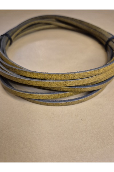 Deri Biye Kayış 2.5 mm x 5 mm (5 Metre) Dana Vaketa