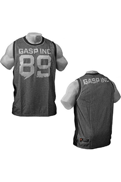 GASP No1 Mesh Tank - Black