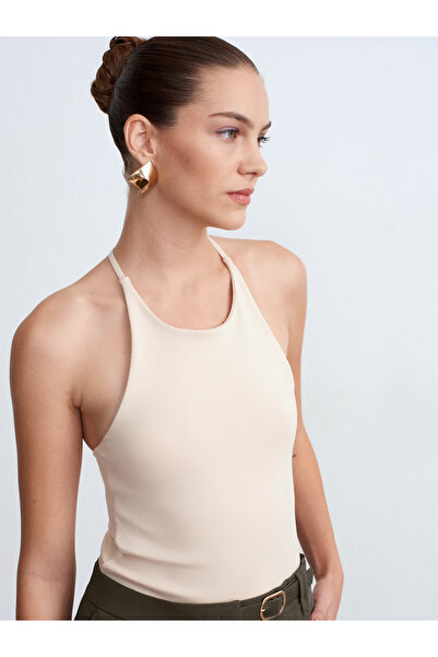 Dilvin 21051 Κρεμαστό κόσμημα λαιμού Halter Top-Stone