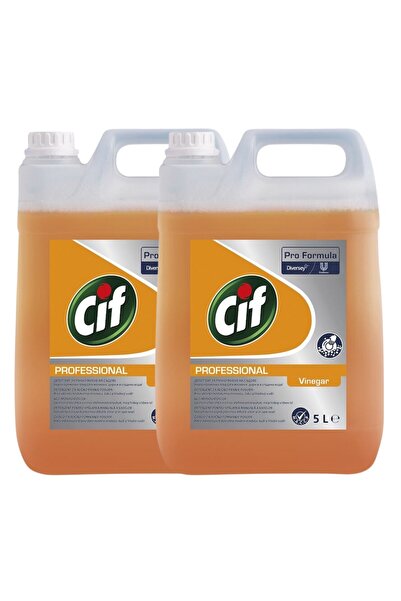 Cif Professional Heavy Duty Vinegar Package – Universal Detergent for Manual ...