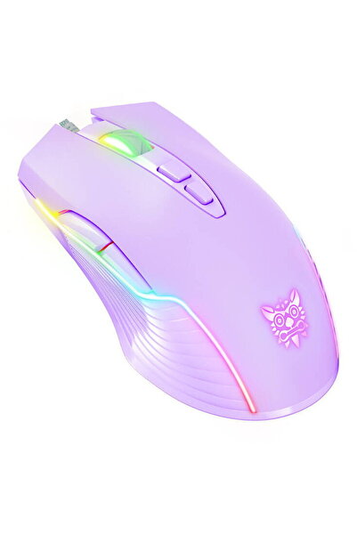 Onikuma RGB Wired Gaming Mouse CW905 Purple
