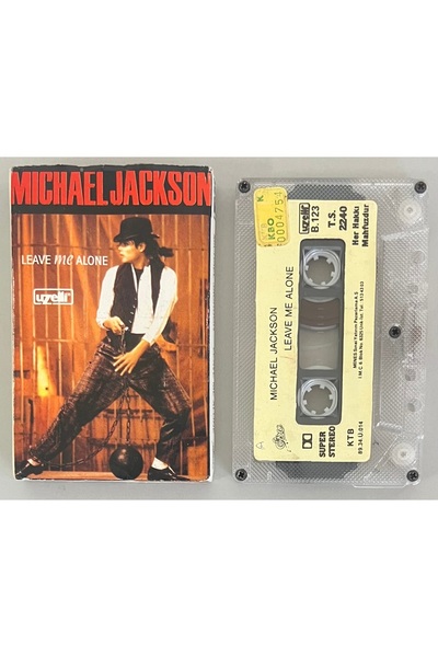 Uzelli Müzik Michael Jackson Leave Me Alone Uzelli Baskı Kaset (Kağıt Kapak)