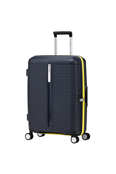 eminent Hardcase Checked Luggage Bag 24-inch Unisex PP Luggage Trolley Expand...