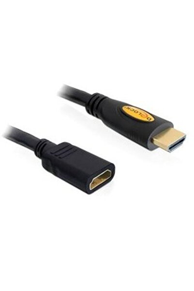 DELOCK Cablu HDMI de mare viteză cu extensie Ethernet tată / mamă 1 m