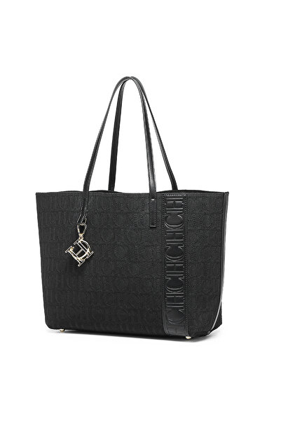 Carolina Herrera chch Luxury Monogram Jacquard Tote Large-Capacity Women's Co...