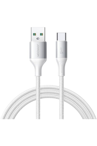 Joyroom S-A28 Seria Flash Cablu USB-A - USB-C 3A 1m - Alb