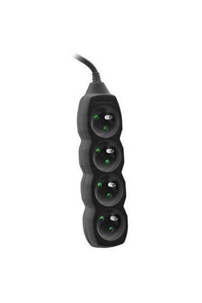 Tracer PowerCord extension cord 3m (3 outlets, black)