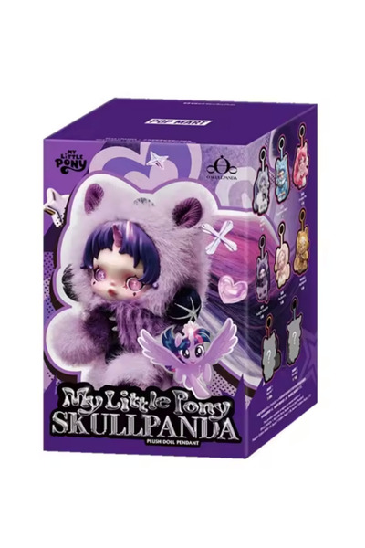 Anime Heroes Orijnal POP MART θ SKULLPANDA × My Little Pony Series Blind Box