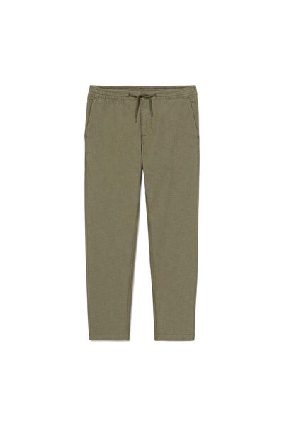 Timberland Cotton Jogger Erkek Pantolon TB0A2F6BJ201 Yeşil-36