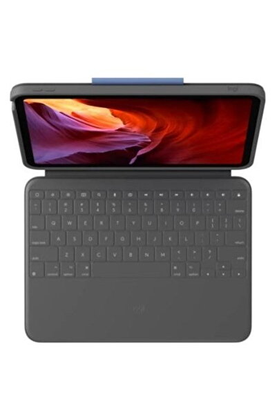 logitech Rugged Folio pentru iPad 10th gen, Layout UK, Graphite