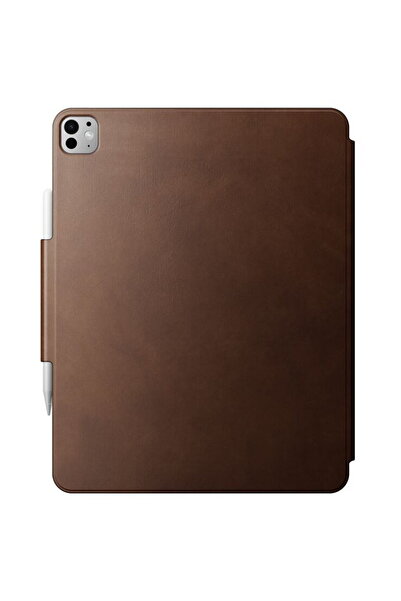 Nomad Leather Folio, brown leather - iPad Pro 13" M4