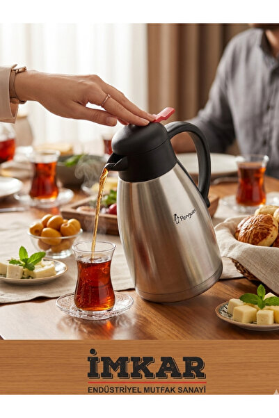 Yerel Üretici 2.5 LT ÇELİK TERMOS 24 SAAT SICAK 48 SAAT SOĞUK