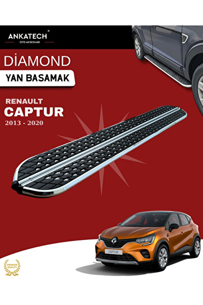 ANKATECH Renault Captur Diamond Krom Yan Basamak 173 Cm 2013-2020